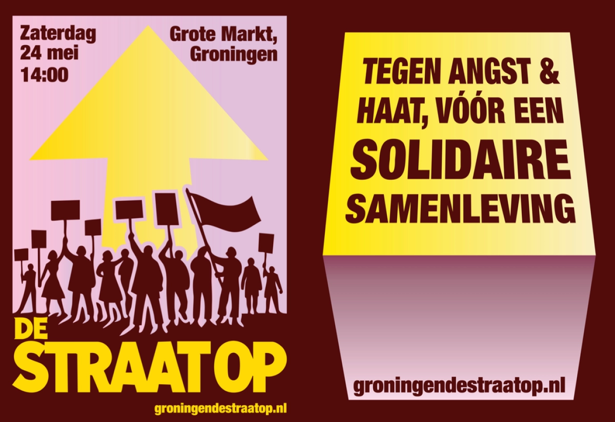 Groningen de Straat Op | Protest demonstration